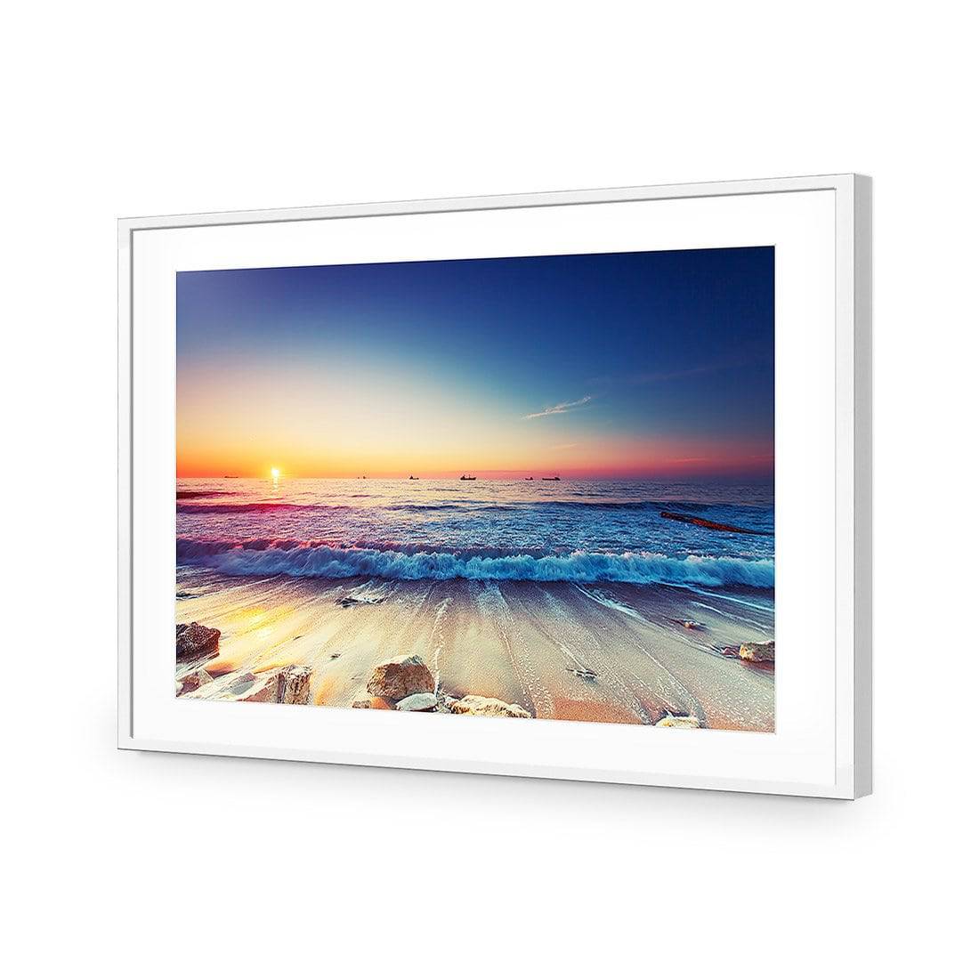 High Tide Sunset Acrylic Print Art