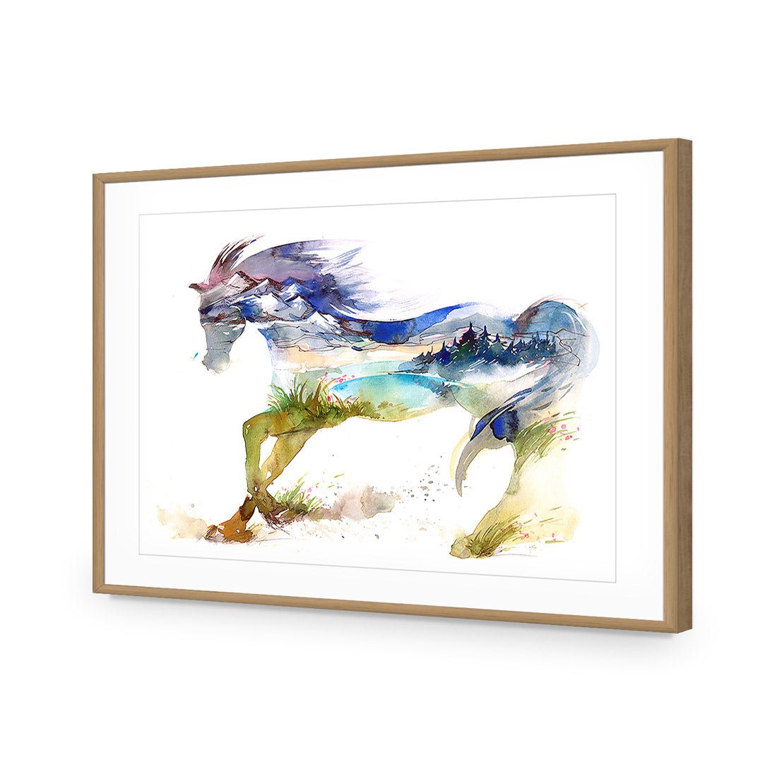 Horse Dreaming Acrylic Print Art