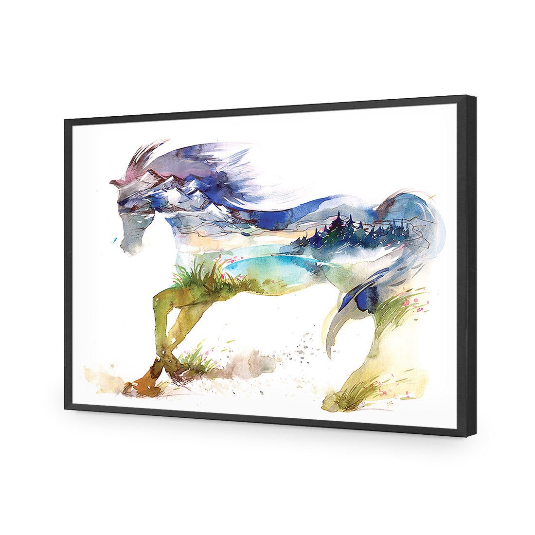 Horse Dreaming Acrylic Print Art