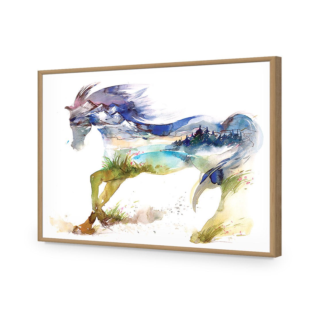 Horse Dreaming Acrylic Print Art