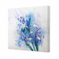 Iris Rain Canvas Art