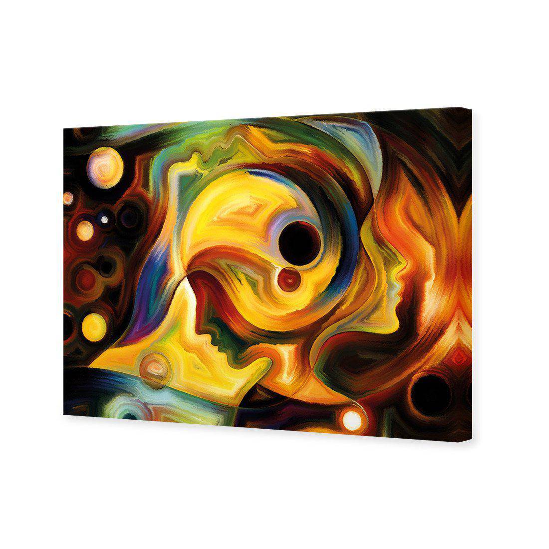 Jigsaw Faces Canvas Art