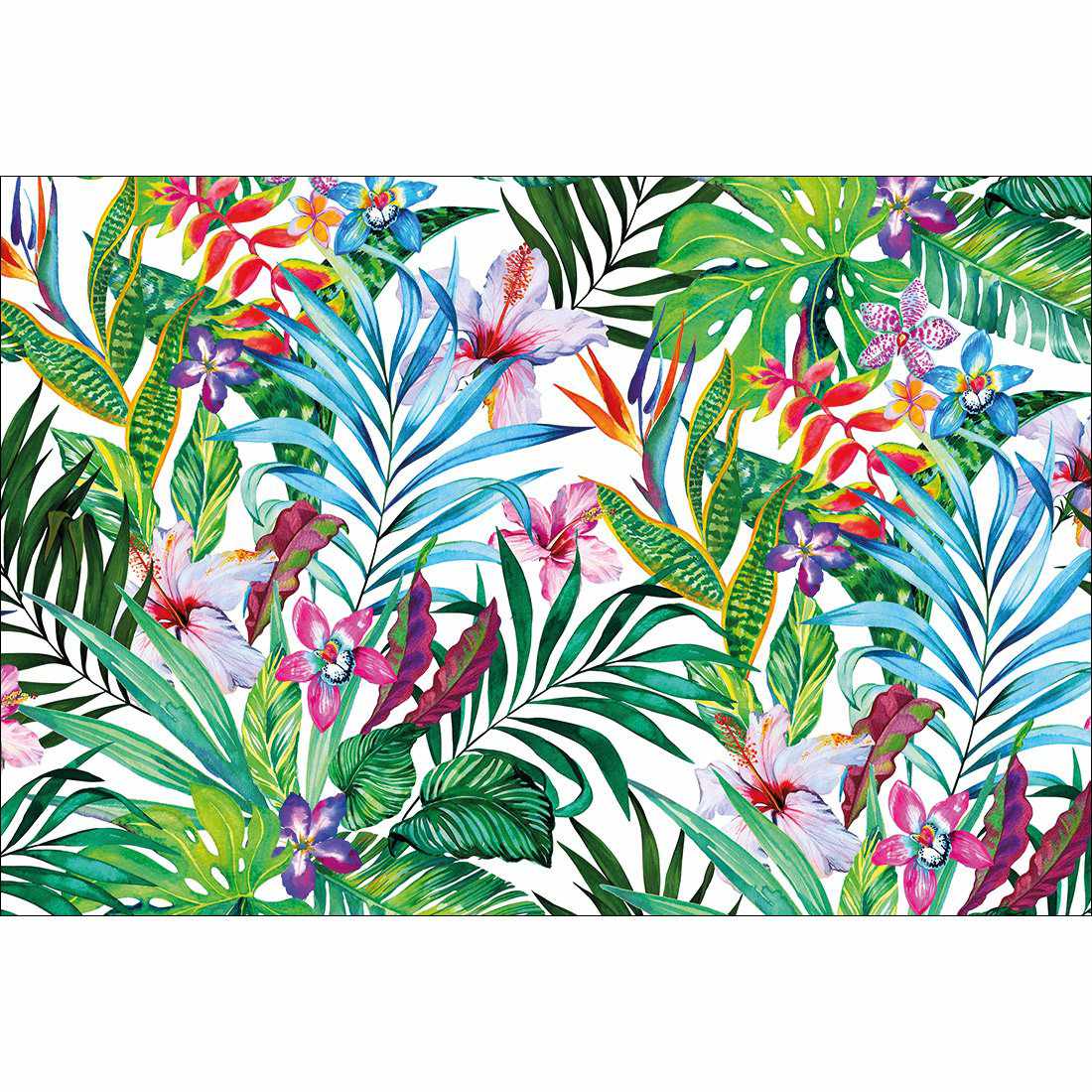 Jungle At Noon, Rectangle Canvas Art