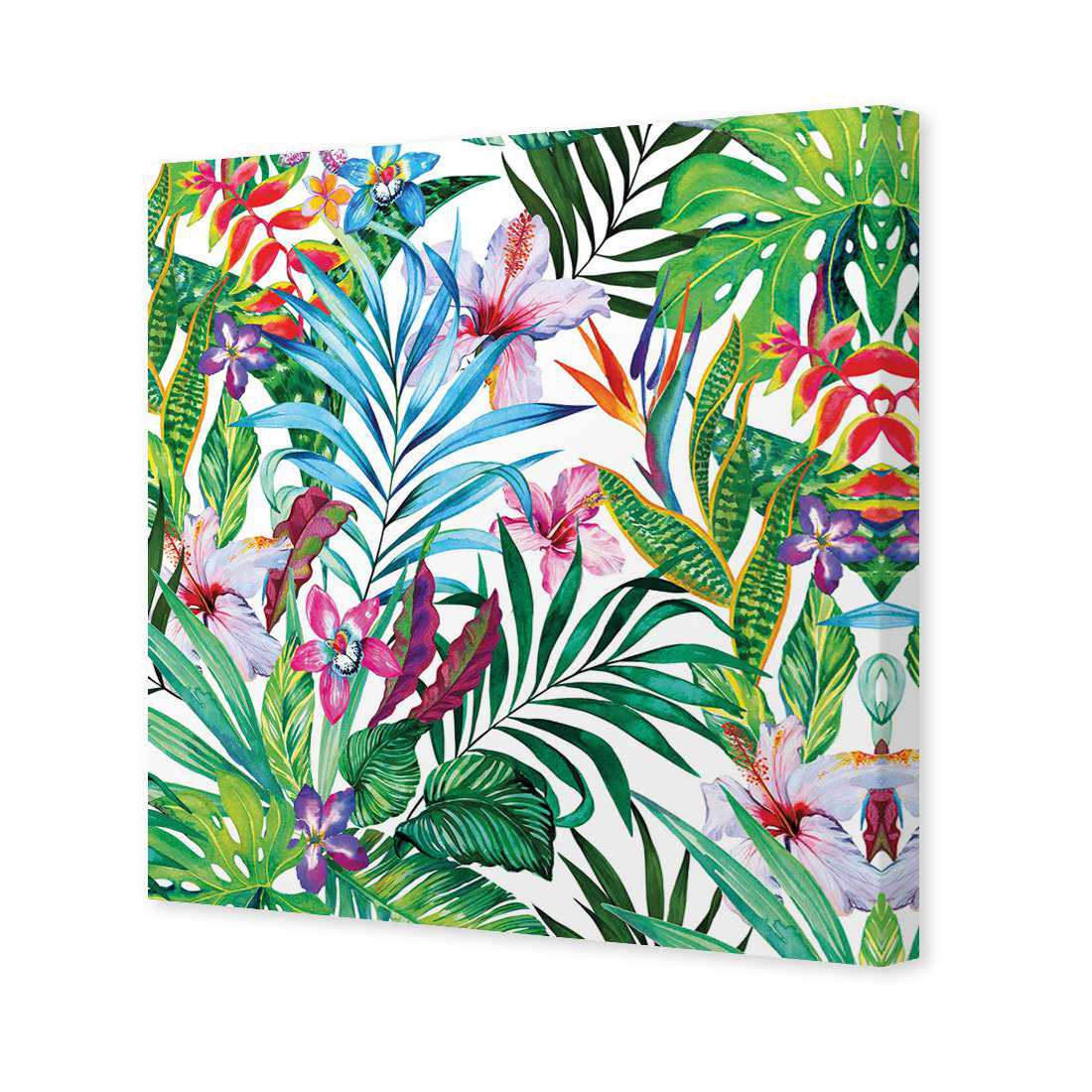 Jungle At Noon, Square Canvas Art