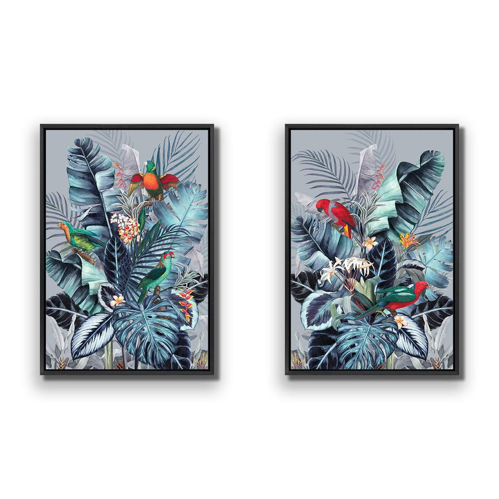 Jungle Exotica Blue Perfect Pair