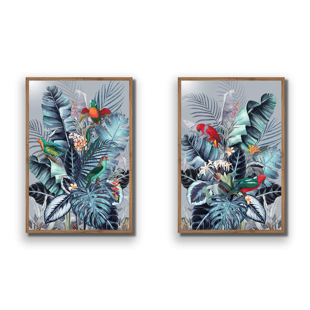 Jungle Exotica Blue Perfect Pair