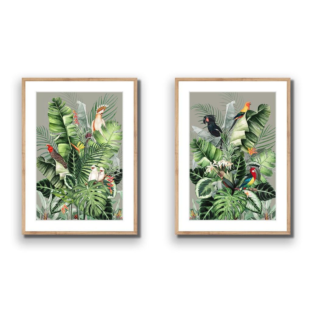 Jungle Exotica Green Perfect Pair