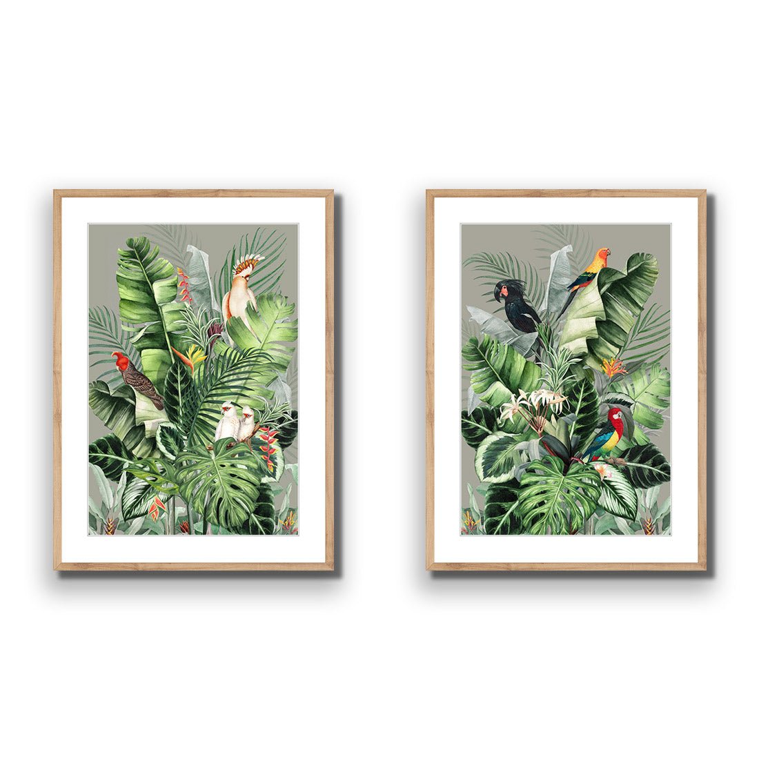 Jungle Exotica Green Perfect Pair