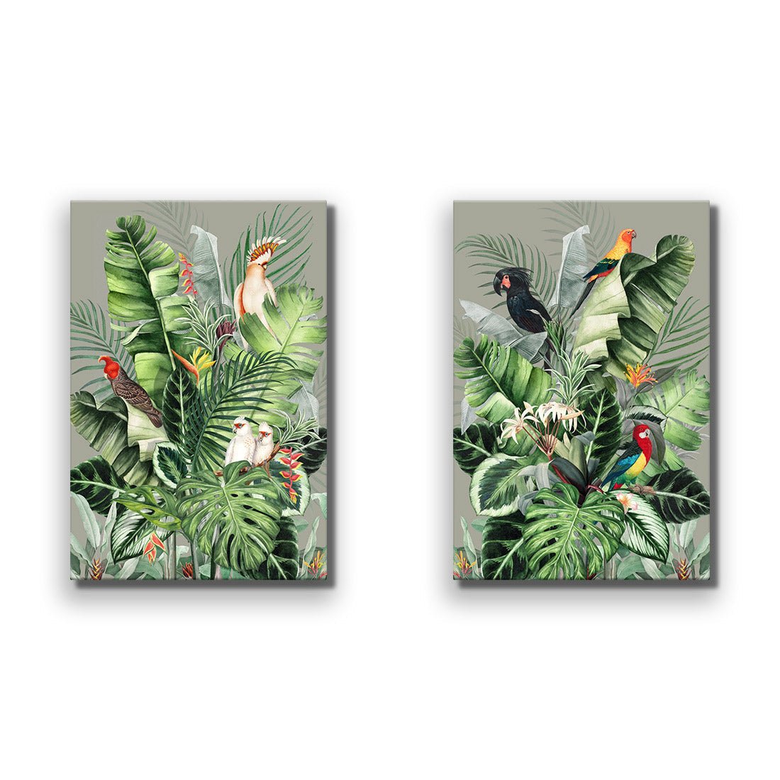 Jungle Exotica Green Perfect Pair