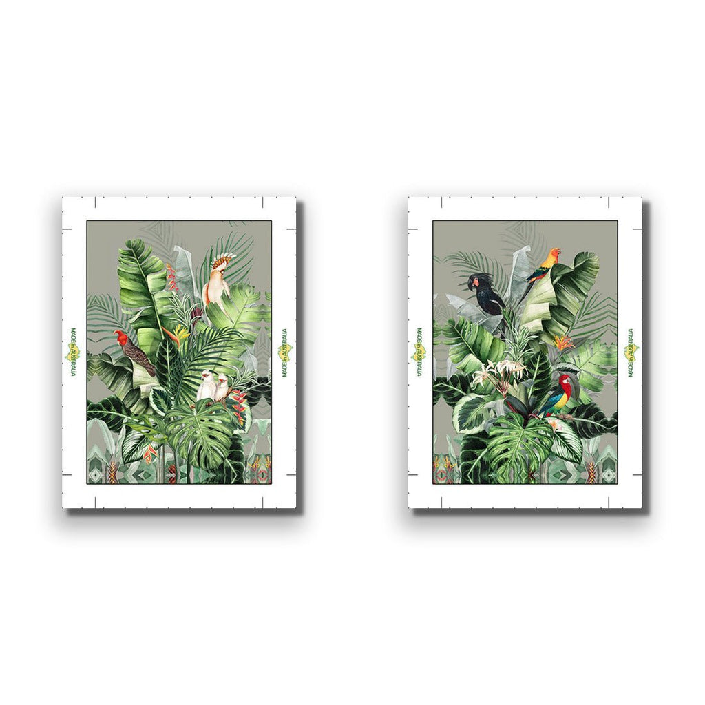 Jungle Exotica Green Perfect Pair