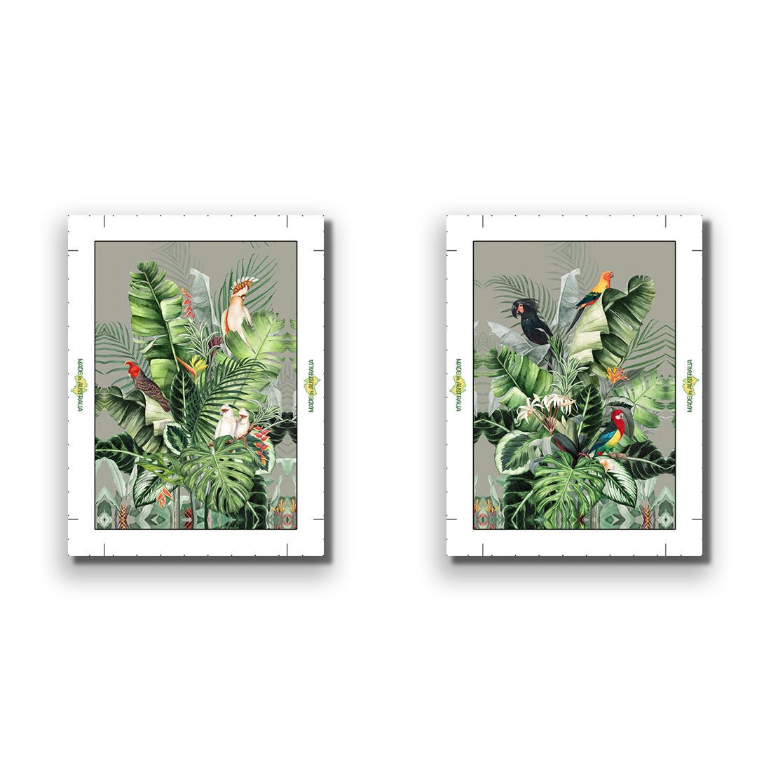 Jungle Exotica Green Perfect Pair