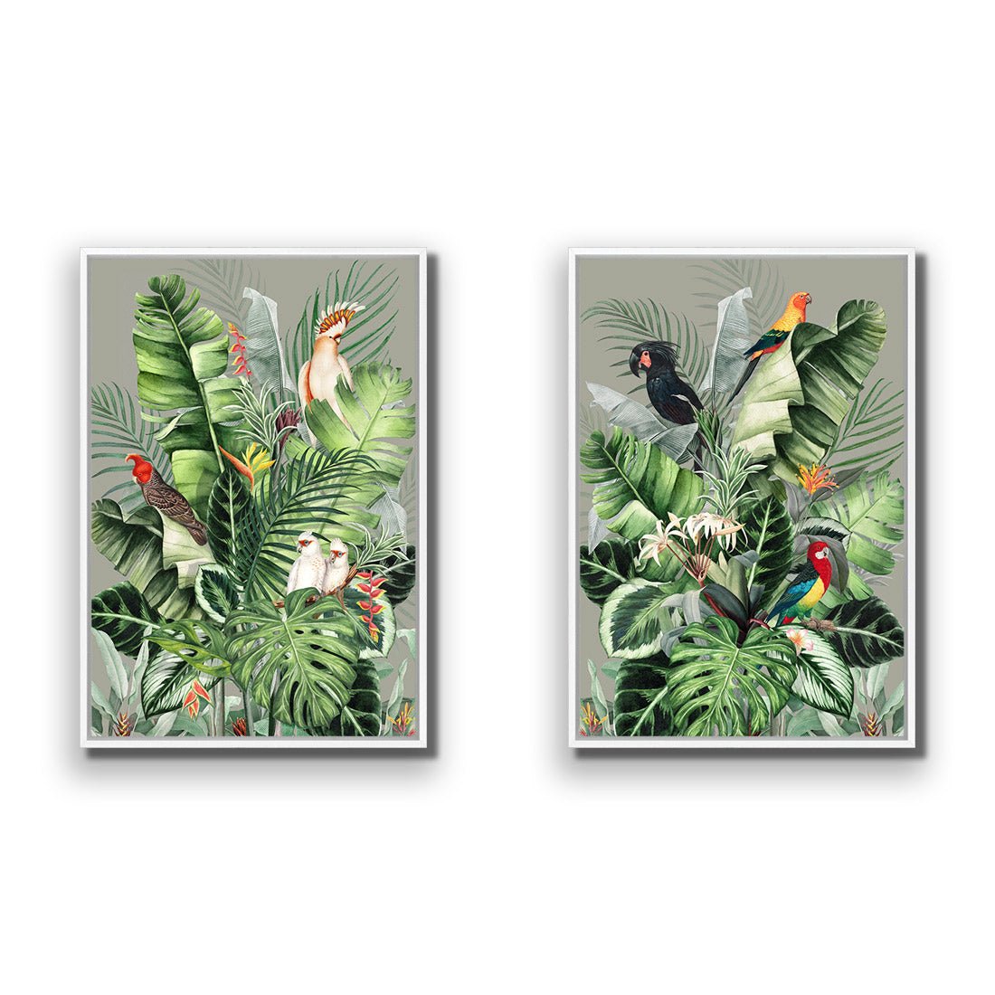 Jungle Exotica Green Perfect Pair