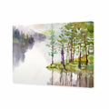 Lake Painted Canvas Art