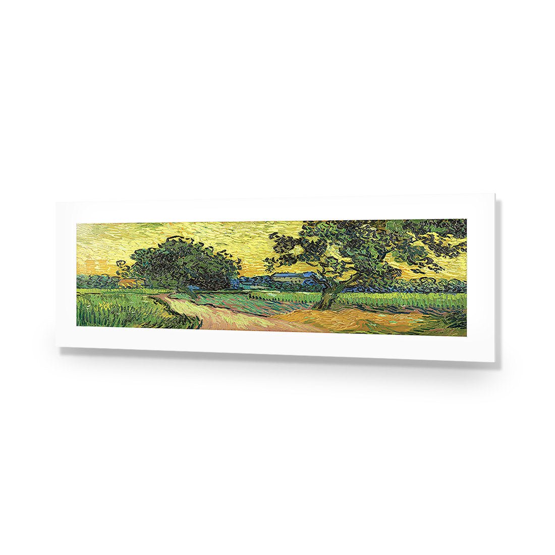 Landscape At Twilight - Van Gogh, Long Acrylic Print Art