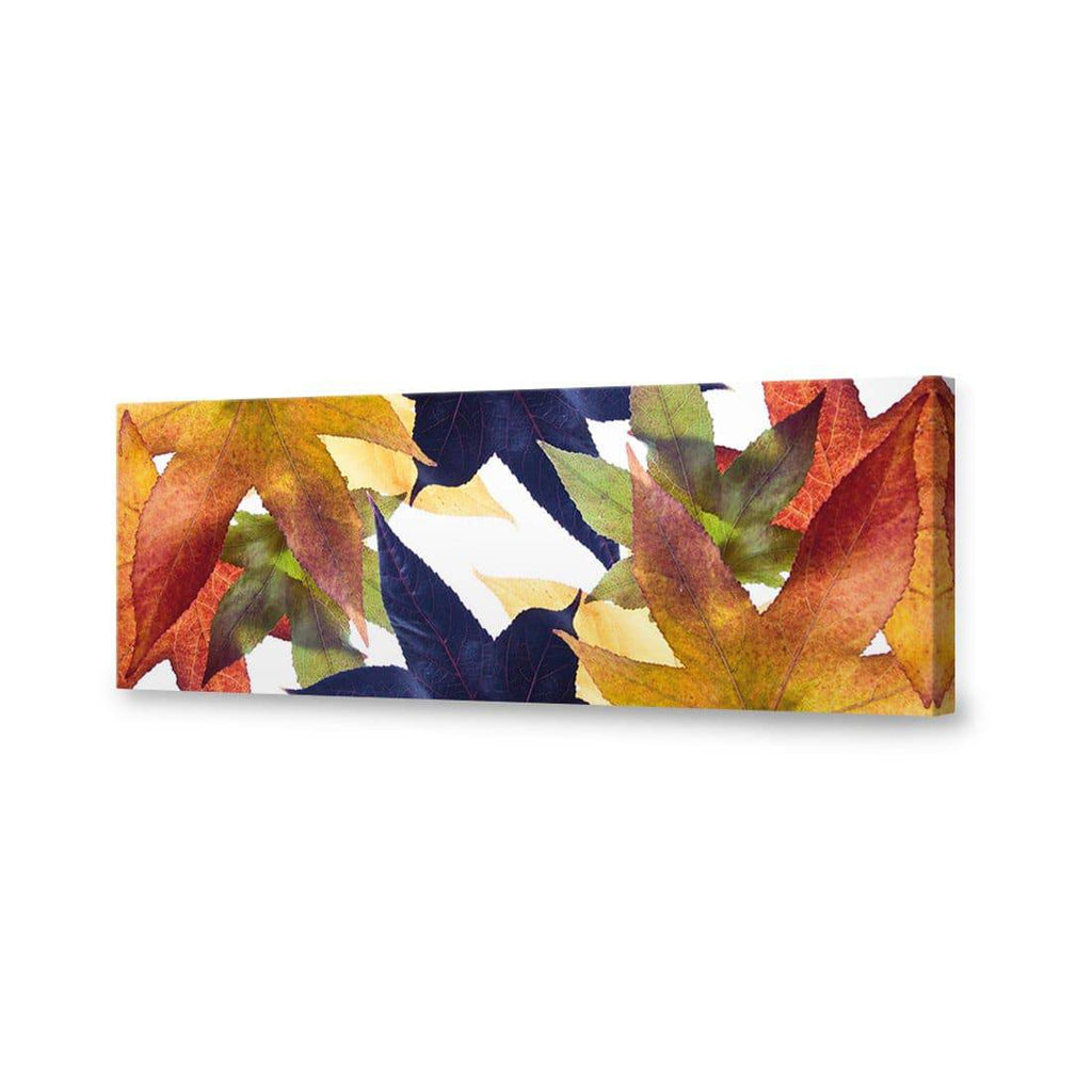 Leaf Kaleidoscope, Long Canvas Art