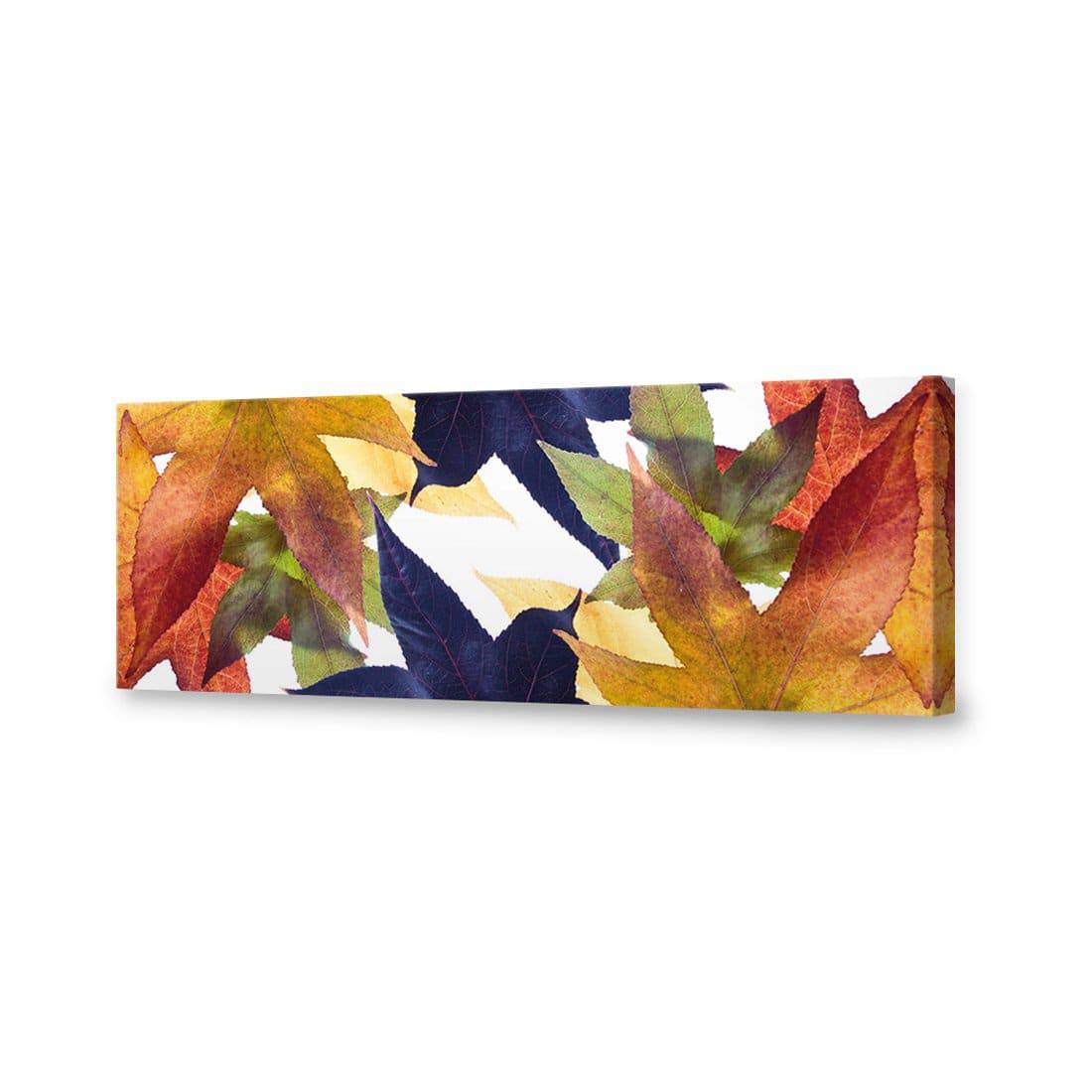 Leaf Kaleidoscope, Long Canvas Art