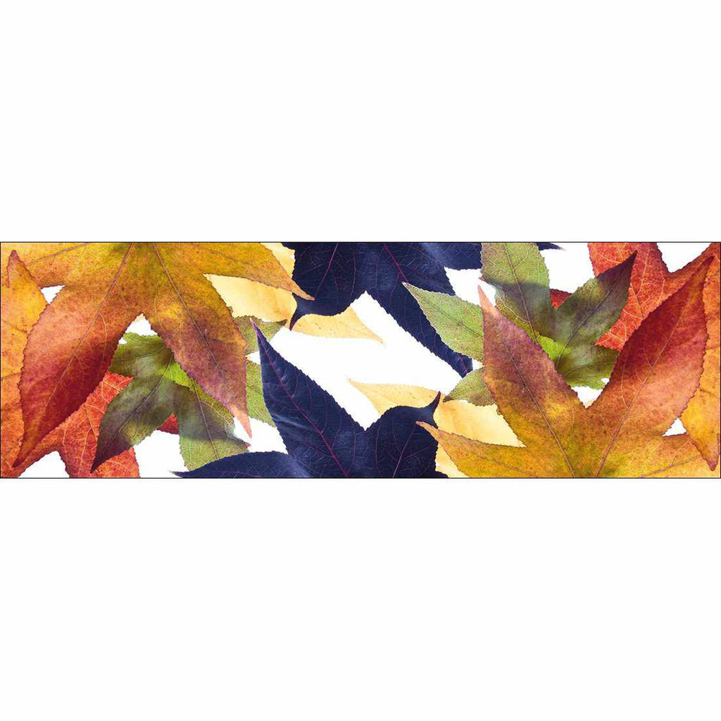 Leaf Kaleidoscope, Long Canvas Art