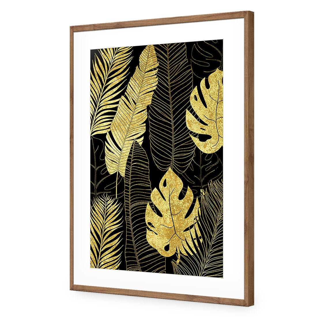 Leaf Montage Gold