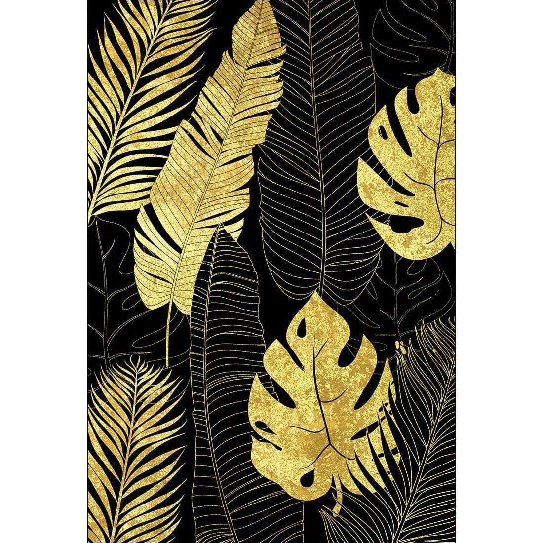 Leaf Montage Gold