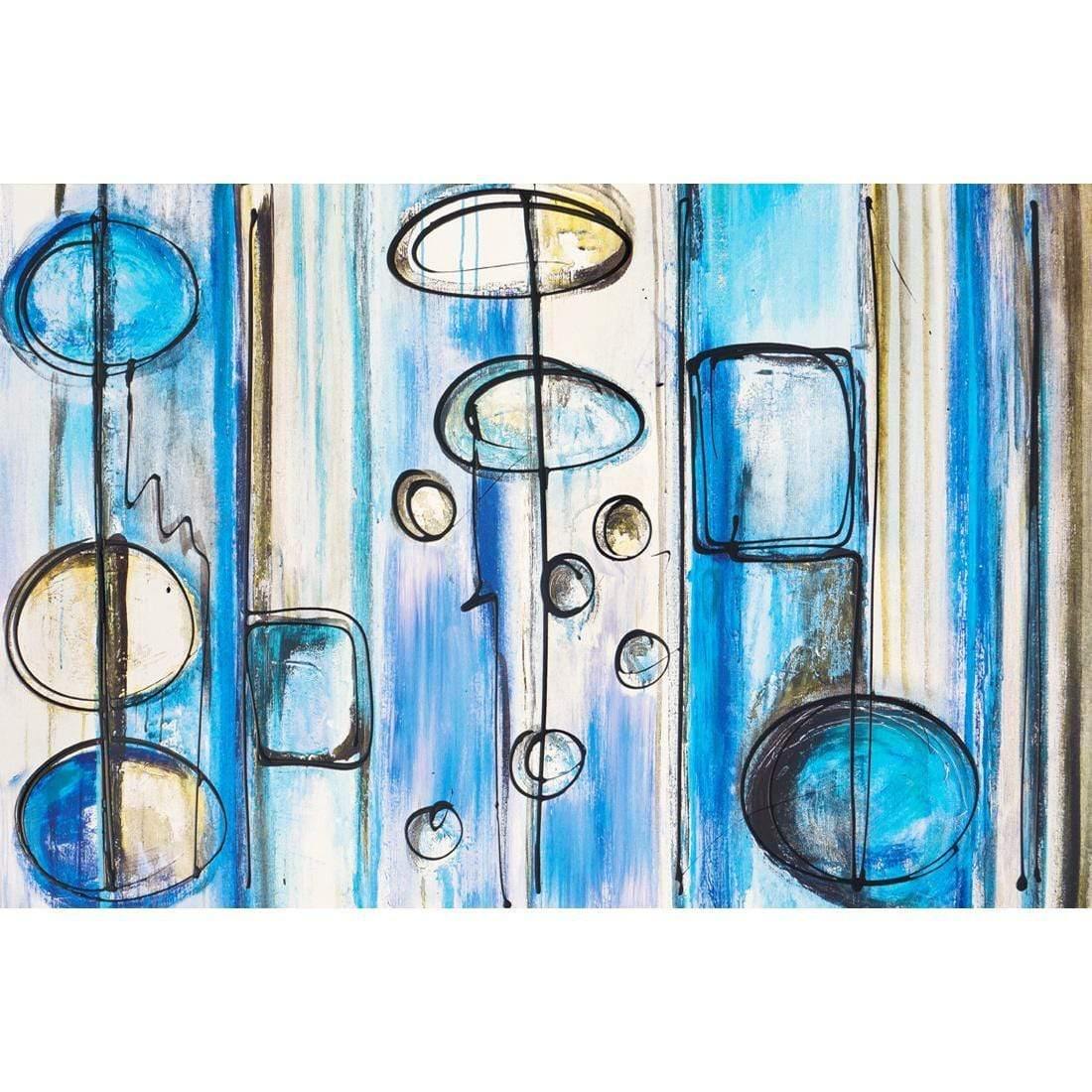 Line Up, Blue with Enhanced black