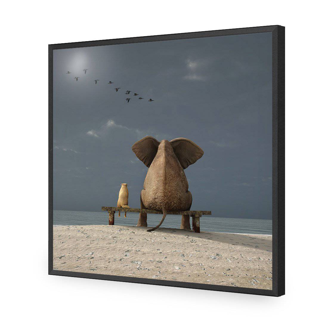 Little And Large, Square Acrylic Print Art