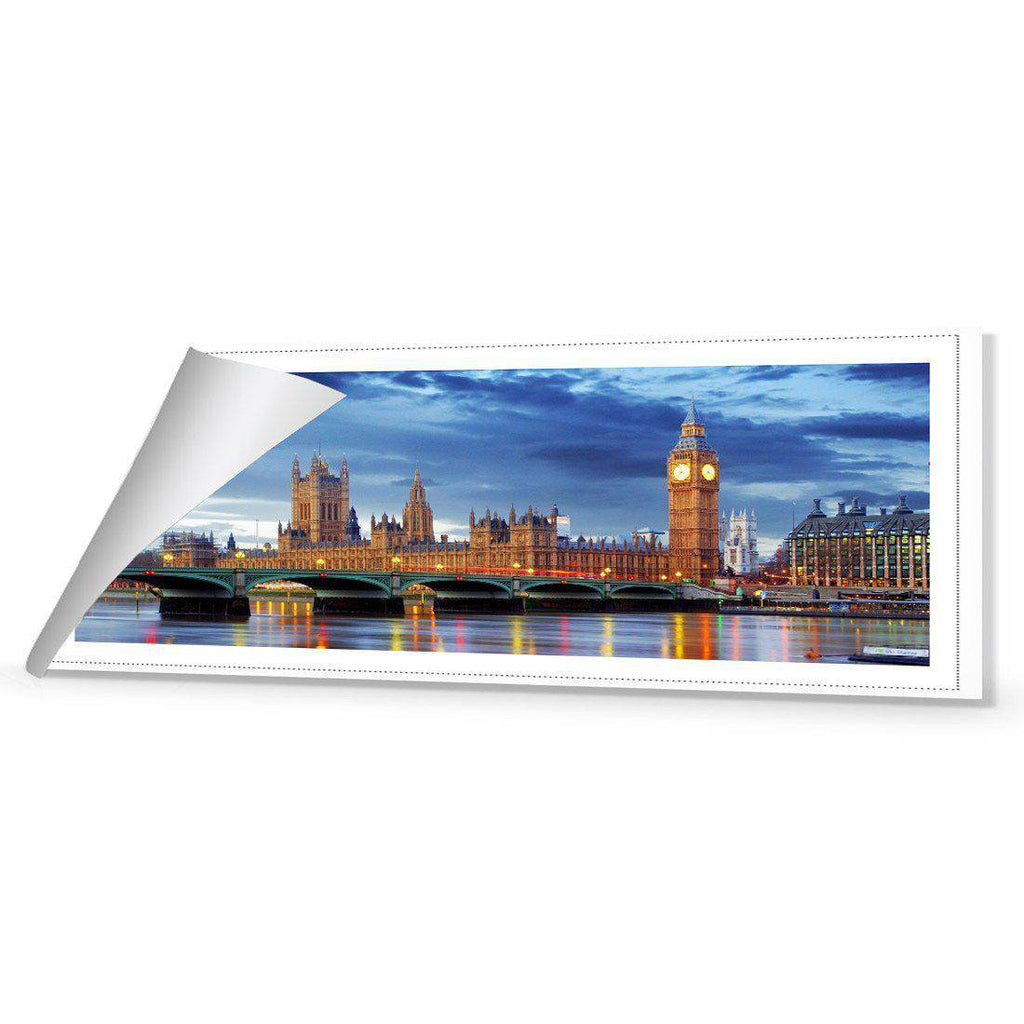 London River Reflections Canvas Art