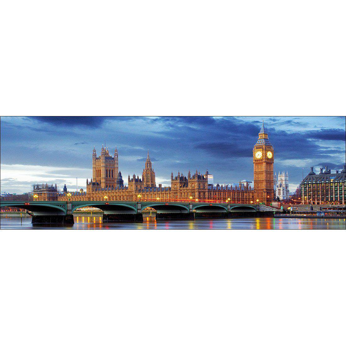 London River Reflections Canvas Art
