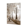 London Riverwalk, Sepia Canvas Art