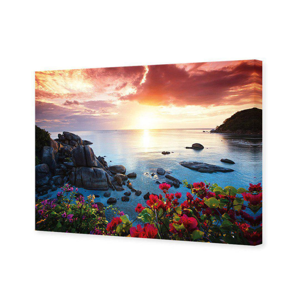 Magenta Sky Canvas Art