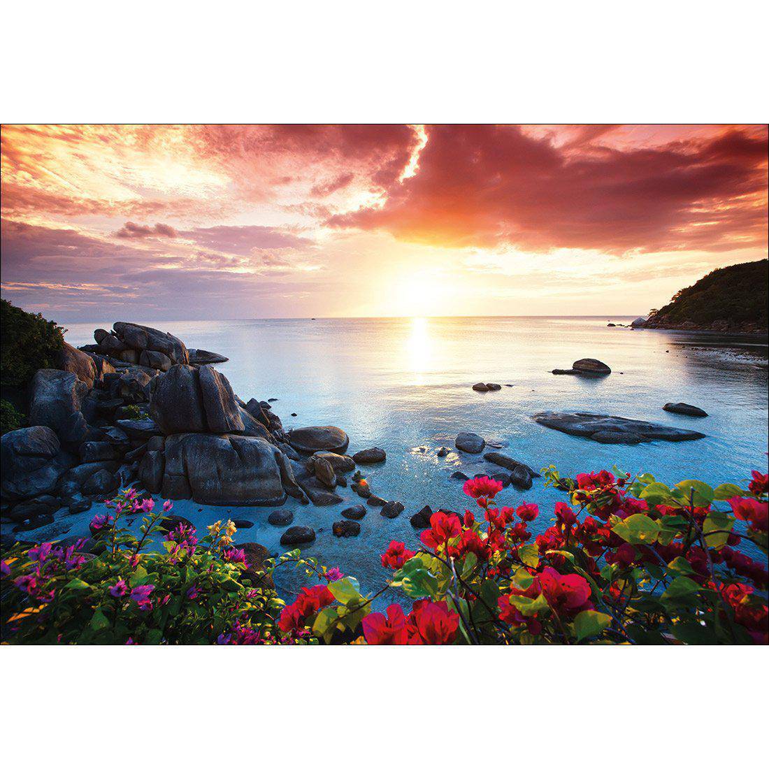 Magenta Sky Canvas Art