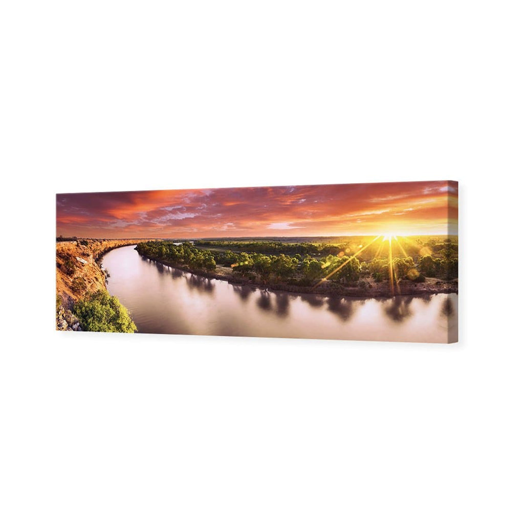 Murray River Sunrise Canvas Art