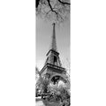 Old Time Eiffel Tower Black and White (Long)