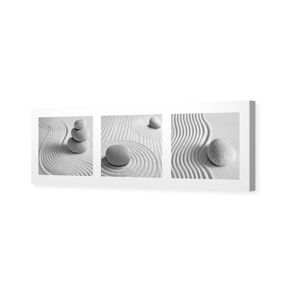 Sand Stone White Montage, Black and White (Long)