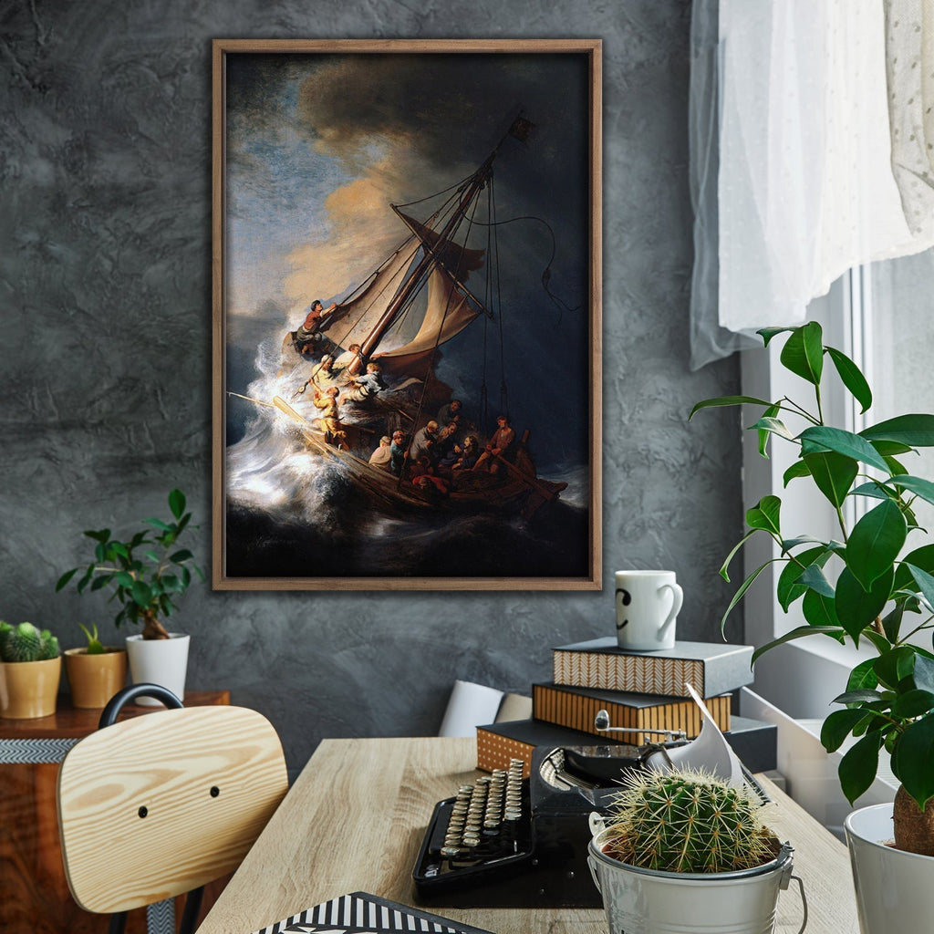 Storm on the Sea of Galilee by Rembrandt