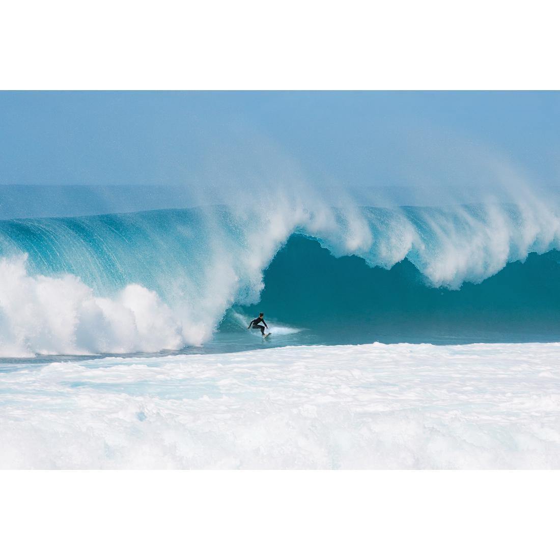 Surfer in Rolling Wave, Rectangle