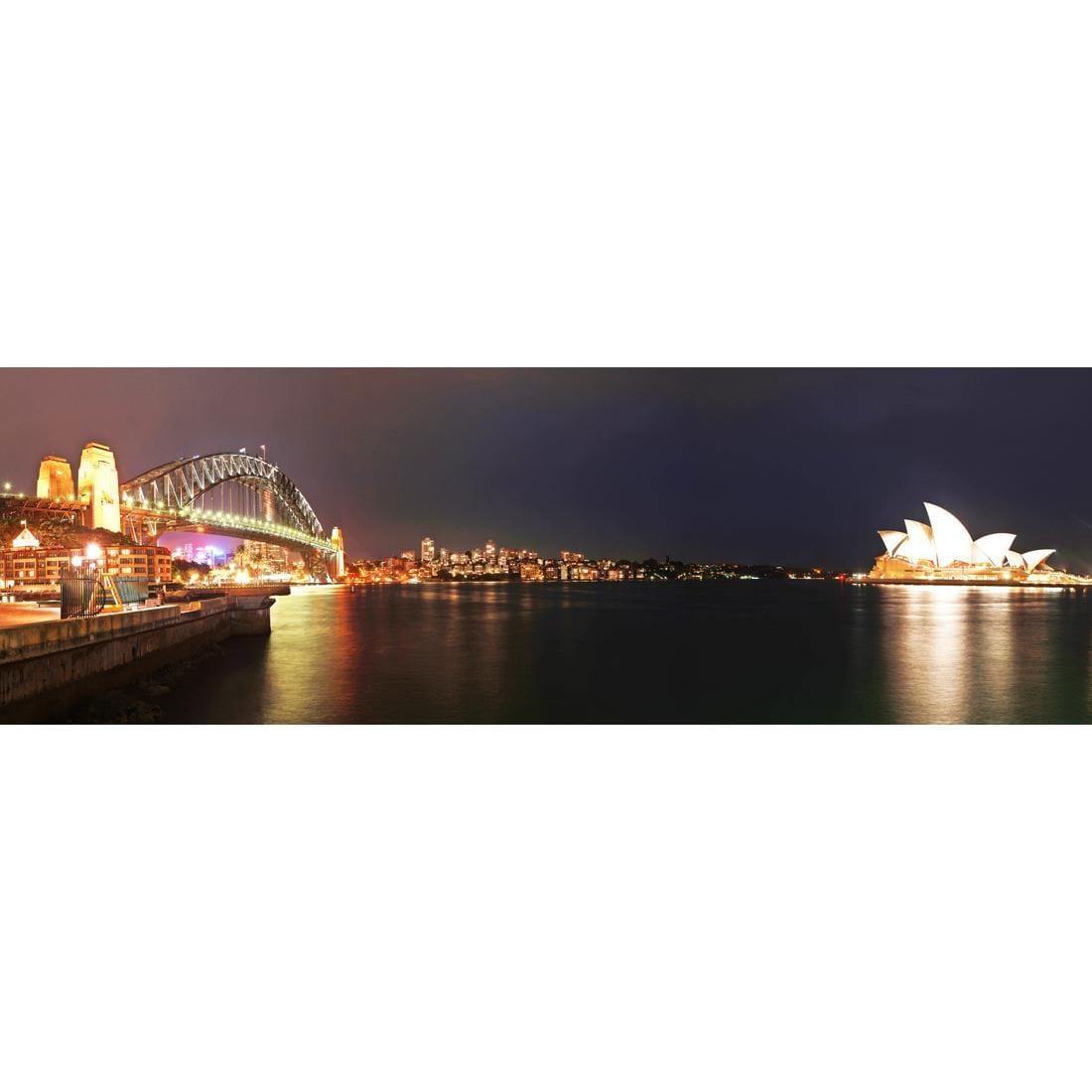 Sydney Harbour - Bridge on Left