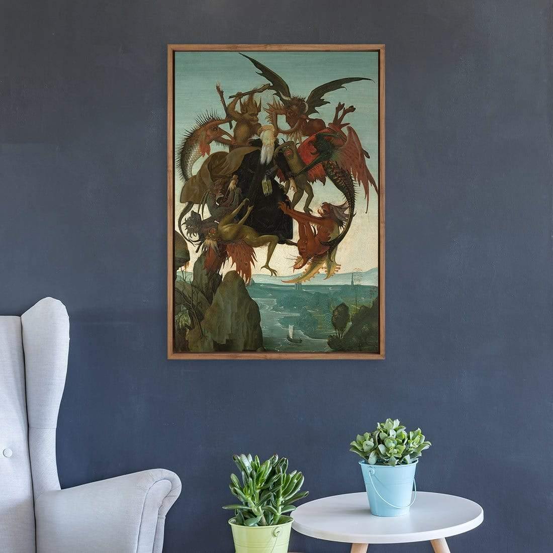 The Torment of Saint Anthony by Michelangelo