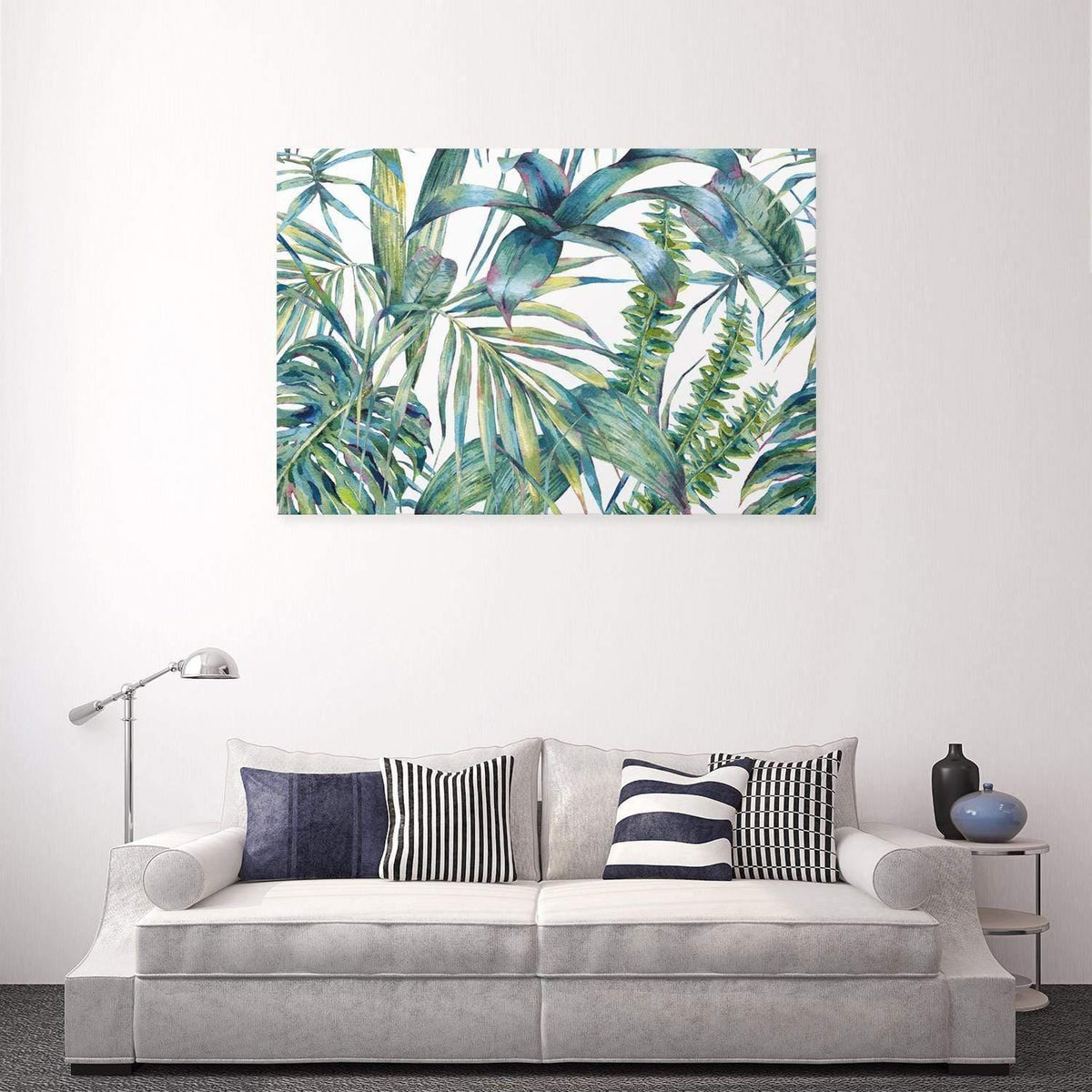 Tropical Collective on White (Landscape)
