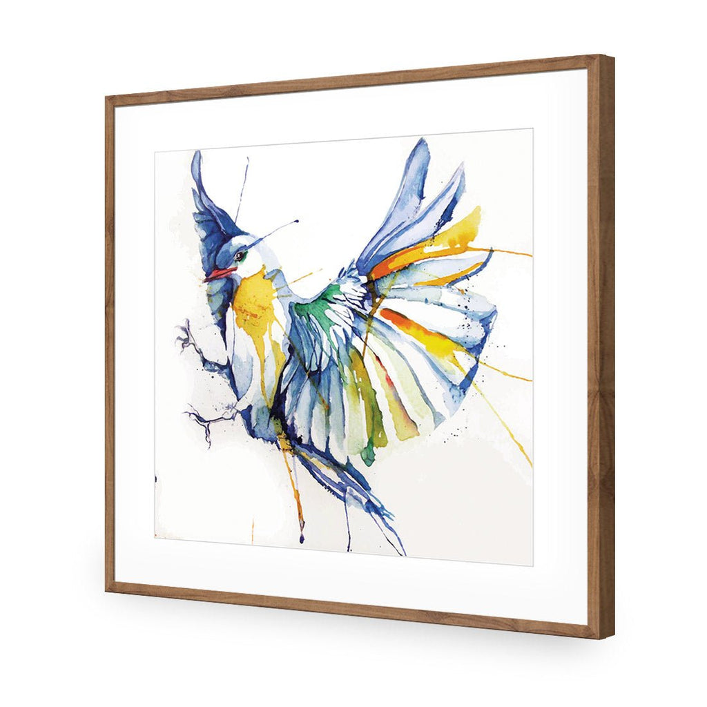 Watercolour Bird (square)