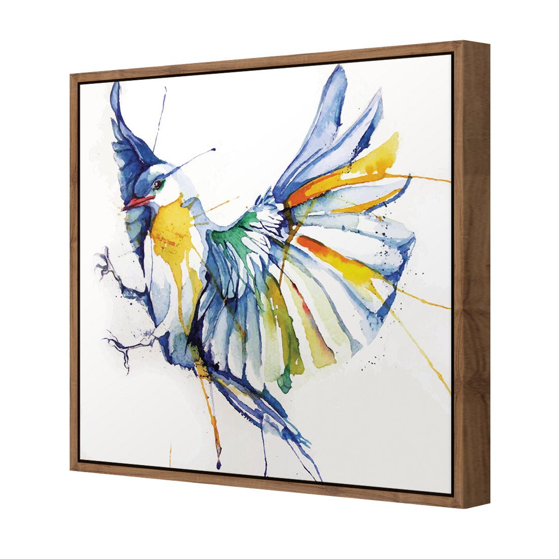 Watercolour Bird (square)
