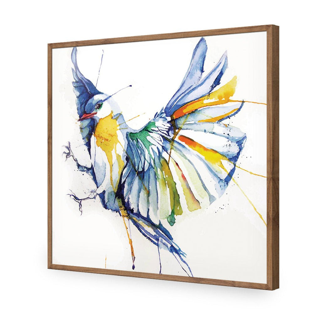 Watercolour Bird (square)