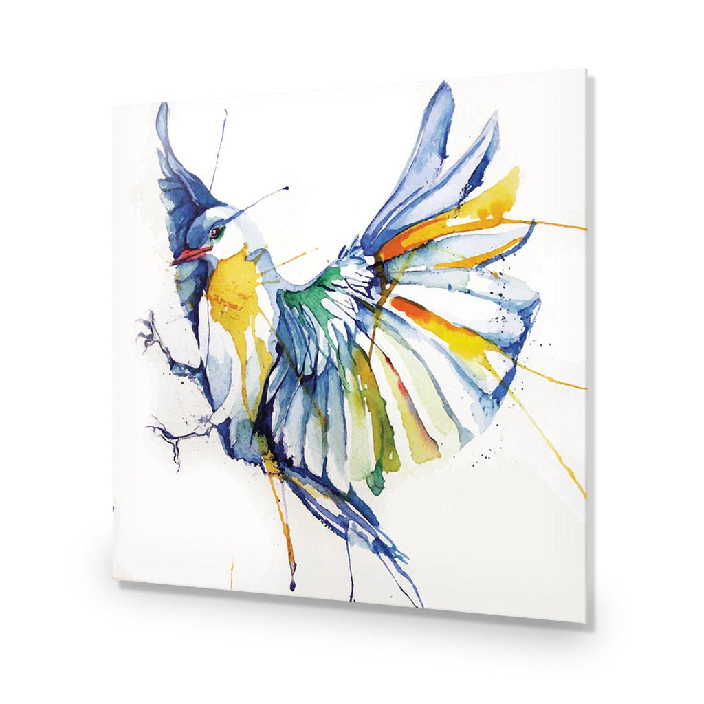 Watercolour Bird (square)