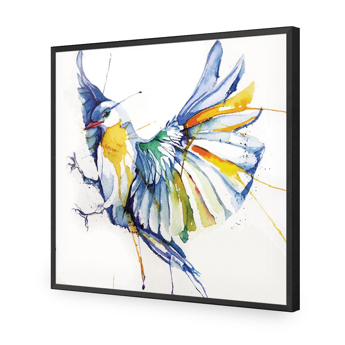 Watercolour Bird (square)